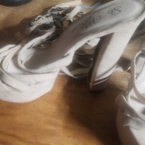 Elegant Cream High Heels